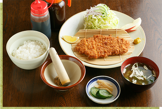 ロースかつ定食